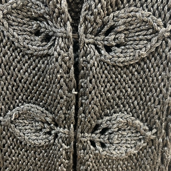 Chico’s sweater vest grey size 2 - Picture 4 of 4